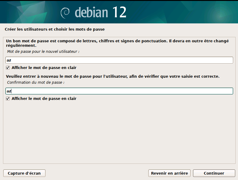 Étape 11