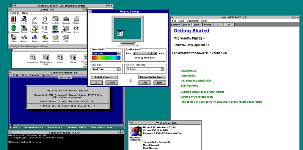 Windows NT 3.5